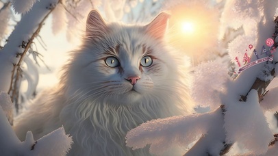 冰雪世界的宠爱