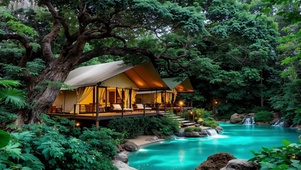 大树下小屋