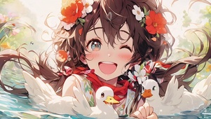 鸭鸭女孩