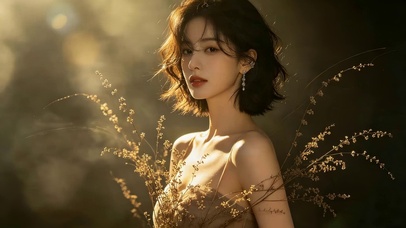 唯美的女孩