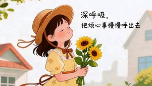 深呼吸 呼出烦心事