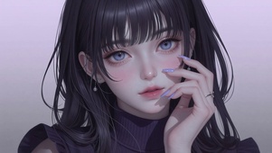 可爱女孩