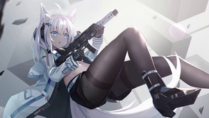 白猫枪械少女