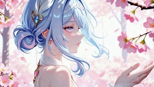 樱花树下-奥黛塔