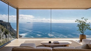 悬崖海景