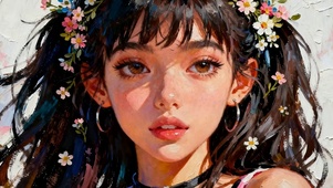 长发女孩