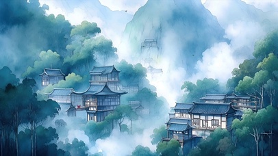 清新动漫场景