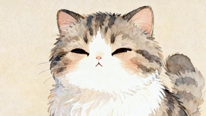 可爱的猫咪插画