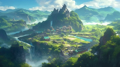 云雾山顶古城遗址