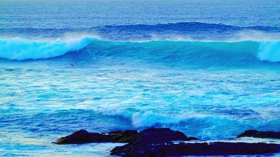 4K唯美壮观海浪