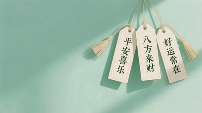 平安喜乐八方来财好运常在