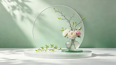 浅绿花叙