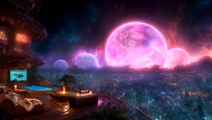 科幻星球城市