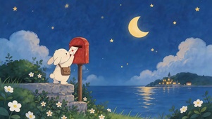 月夜邮递员 治愈