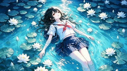 夏日清凉 学生
