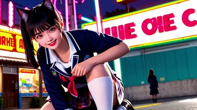 奇幻猫耳美少女
