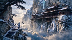 飞瀑仙居