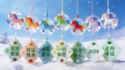 七彩祝福