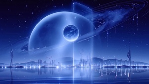 星空，夜景，星球银河