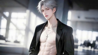 西装腹肌