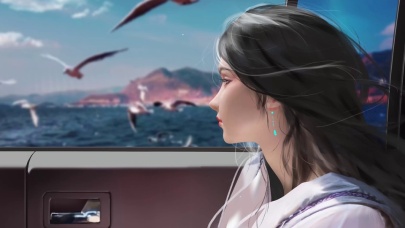 可爱狸插画壁纸图片_动态桌面壁纸图片_动态壁纸下载-元气壁纸