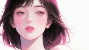 短发女孩