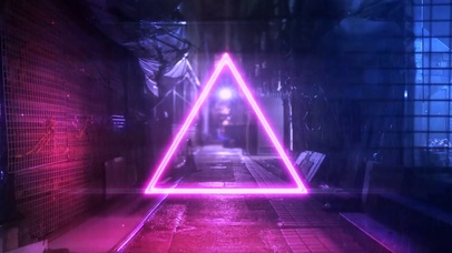 赛博朋克街道