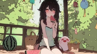 夏日炎炎  西瓜真甜