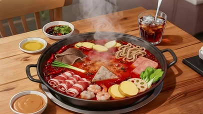 冬天来一顿火锅