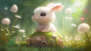 小白兔 白又白