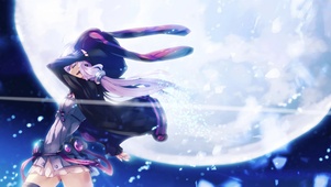 月下女孩