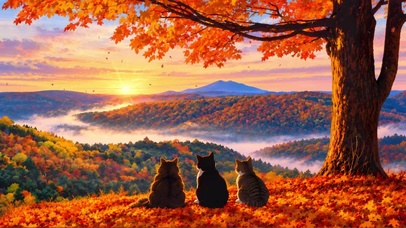 三只小猫