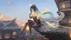 落雪美人