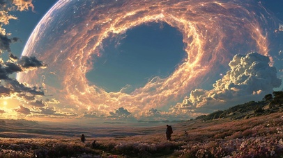 天空