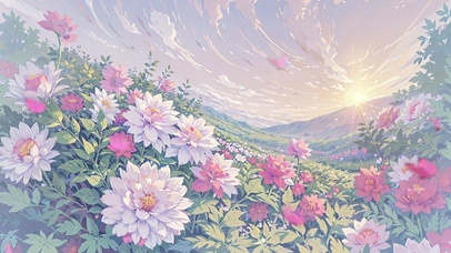 唯美花丛