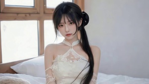 清纯可爱女