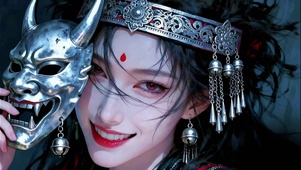 邪笑秒变脸苗疆美女