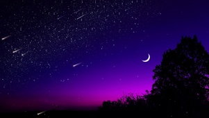 繁星夜空