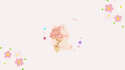 冰淇淋小兔