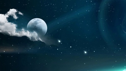 唯美星云景色
