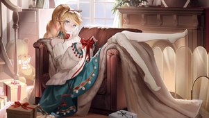金发少女