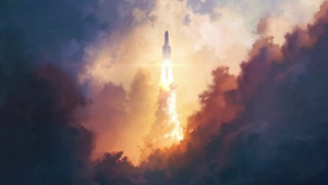 火箭腾空