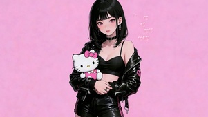 Hello Kitty甜酷女孩