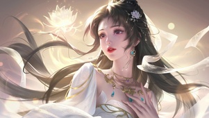 AI氛围感美女