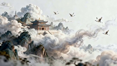 古风云雾