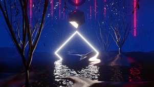 3D循环湖畔