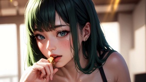 4k纯欲风少女