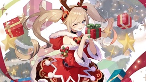圣诞美少女