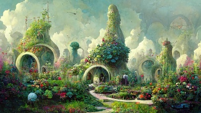 梦幻唯美仙境