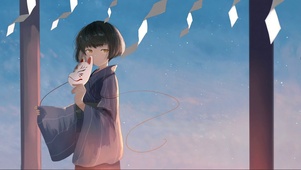 面具少女